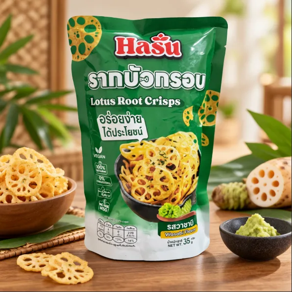 Hasu Củ Sen Sấy Giòn - Vị Phô Mai